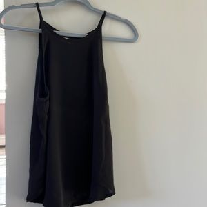 Sheer Black Abercrombie and Fitch Tank Top